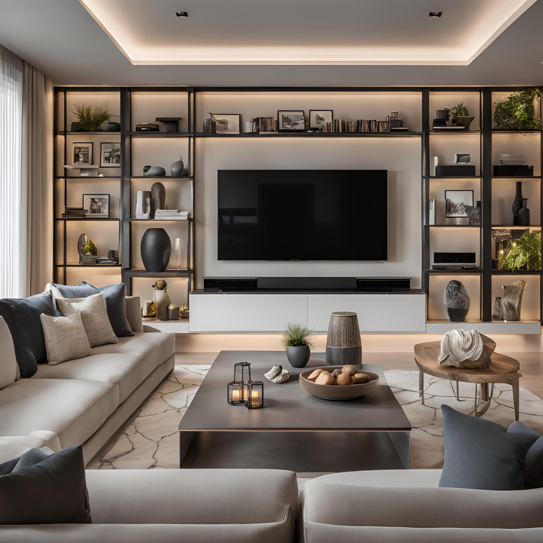 Tips for Designing a TV Media Wall