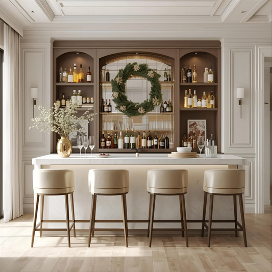 From Glassware to Garland: How to Dress Your Home Bar for the Festive Season