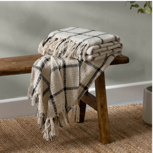 Beni Throw Natural/Black