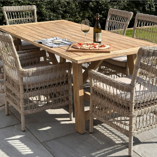 Provence Collection Outdoor Large Dining Table