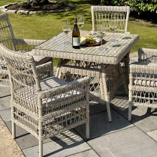 Provence Collection Outdoor 4 Seater Dining Set