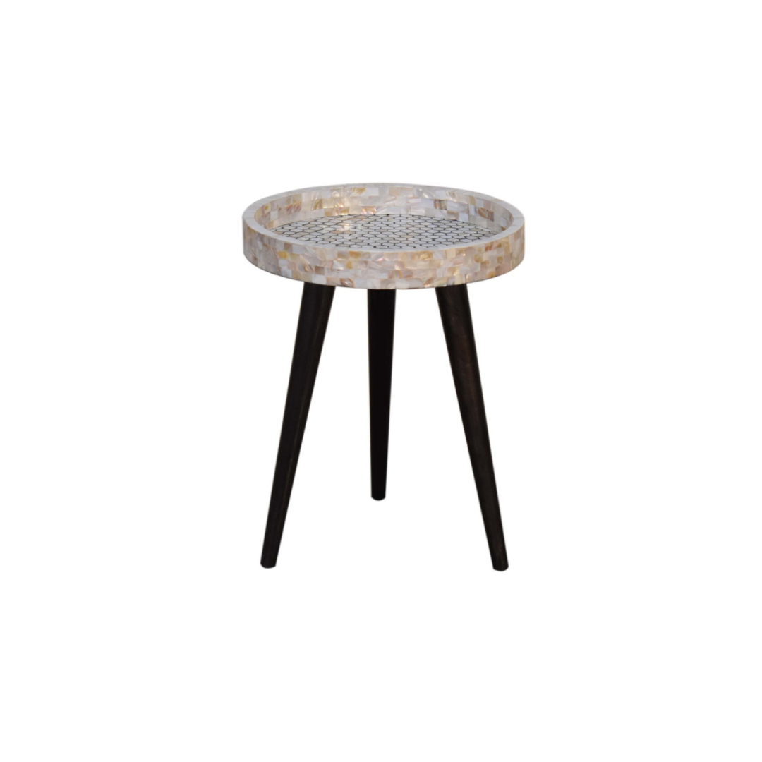Honeycomb Mosaic End Table