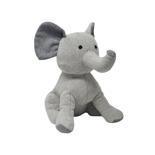Elephant Herringbone Door Stop