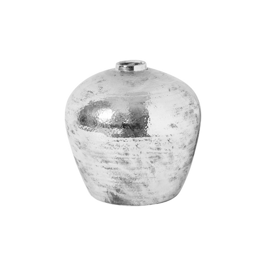 Hammered Silver Astral Vase