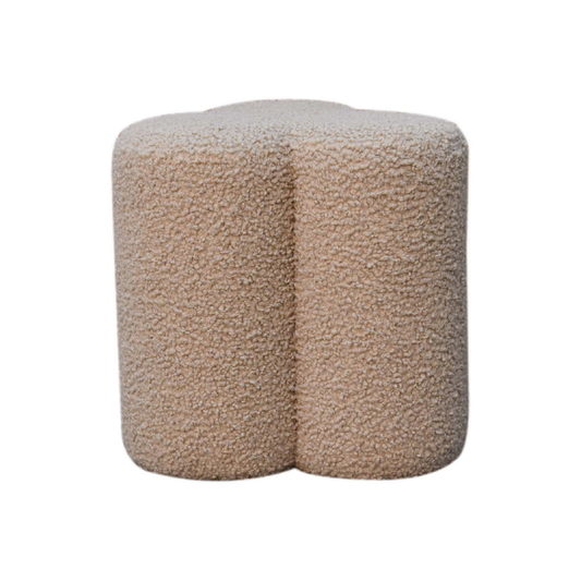 Mud Boucle Clover Footstool