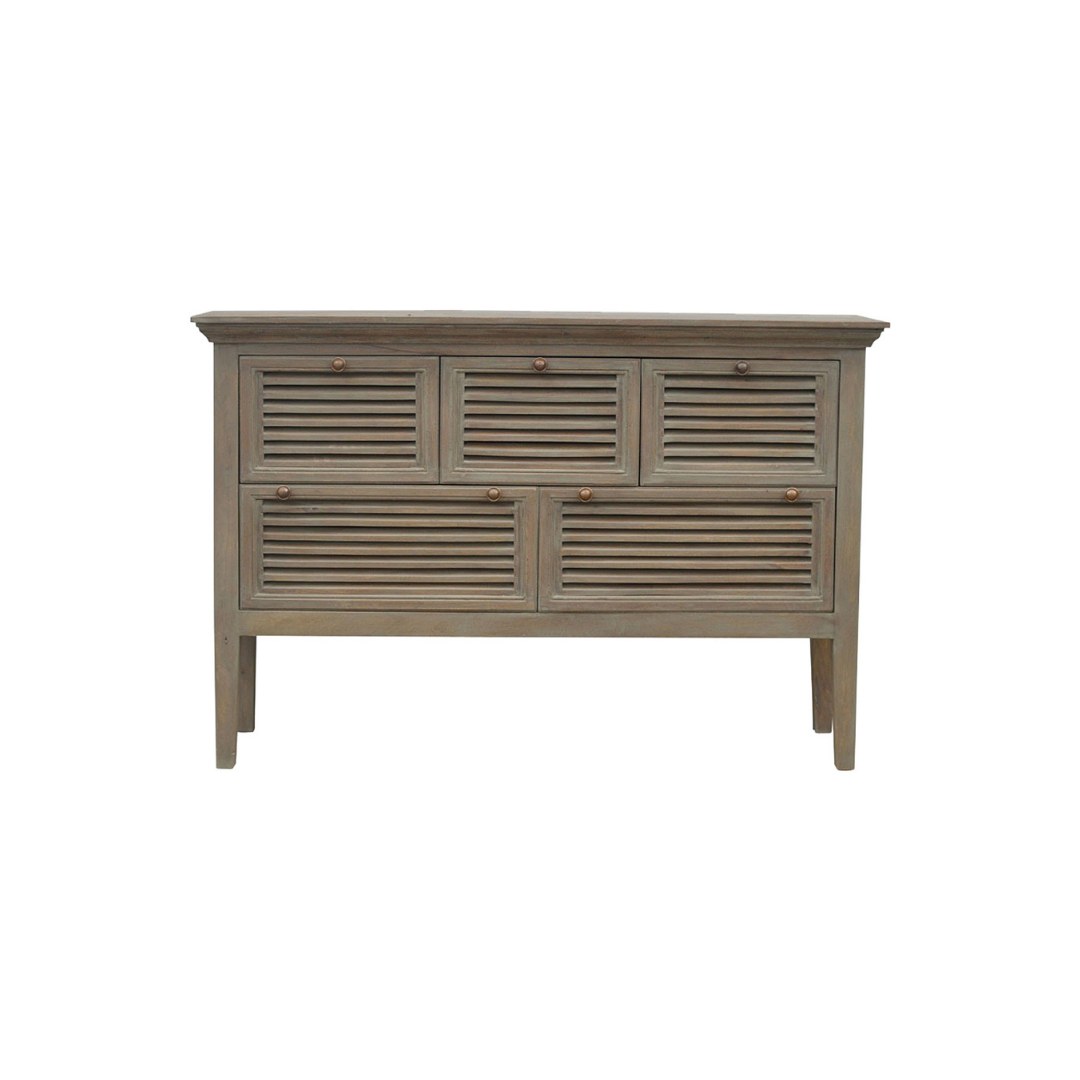 Grey Wash 5 Shutter Buffet
