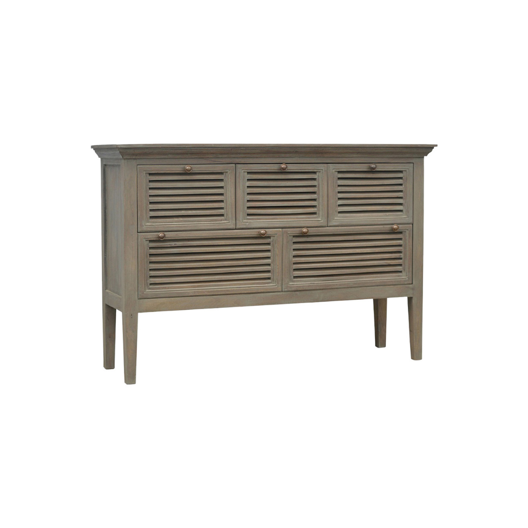 Grey Wash 5 Shutter Buffet