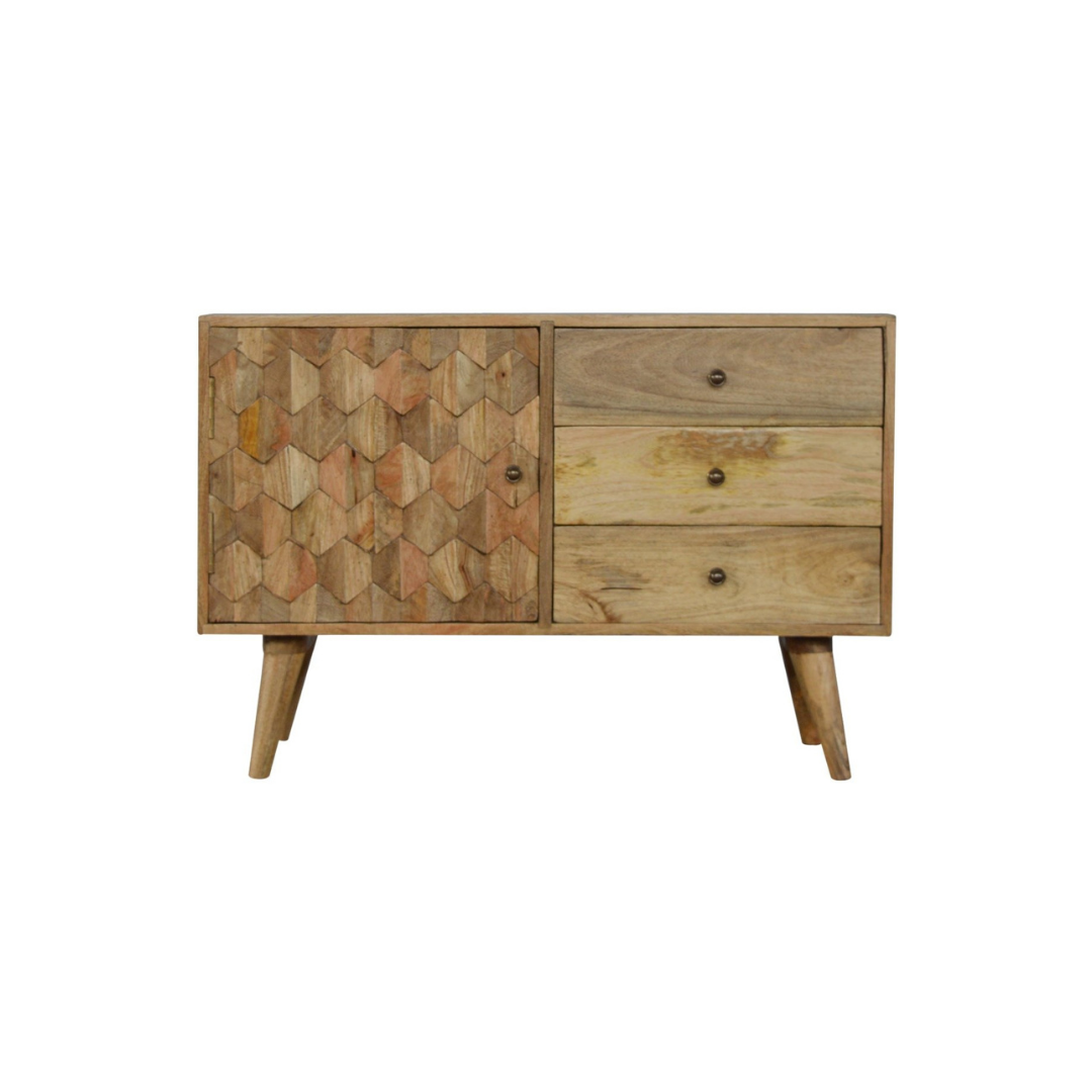 Pineapple Carved Sideboard