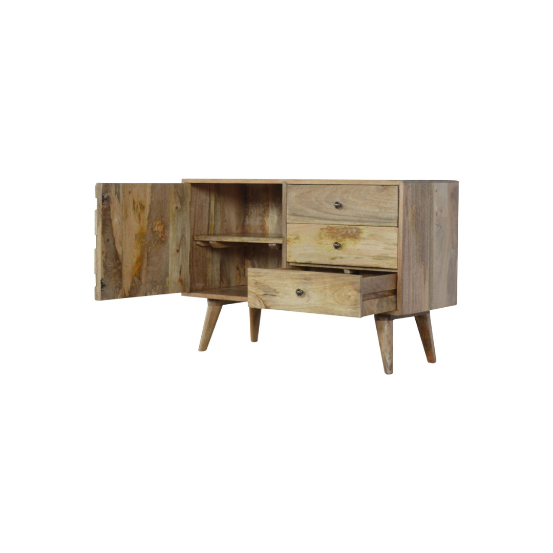 Pineapple Carved Sideboard