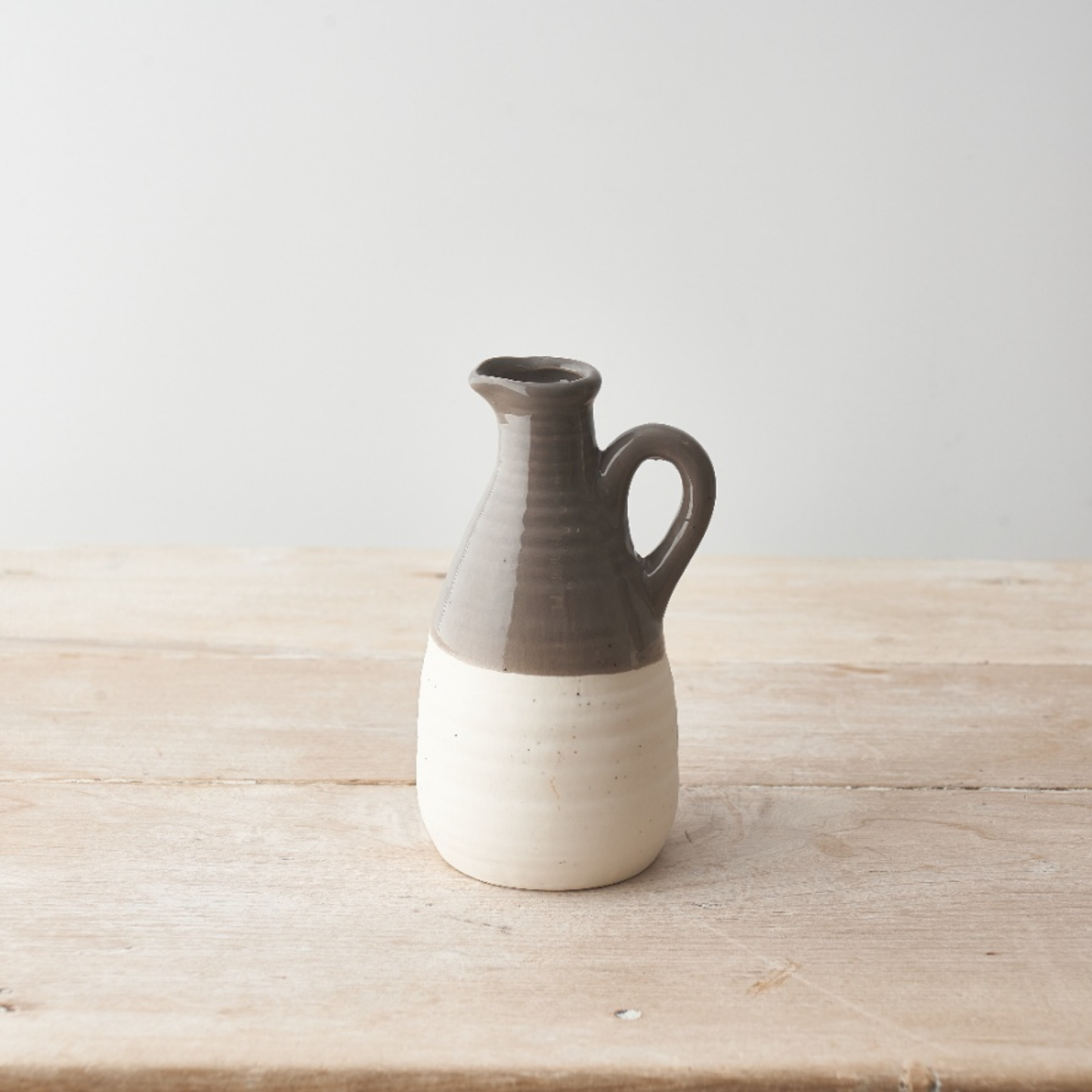 Two Tone Grey Jug