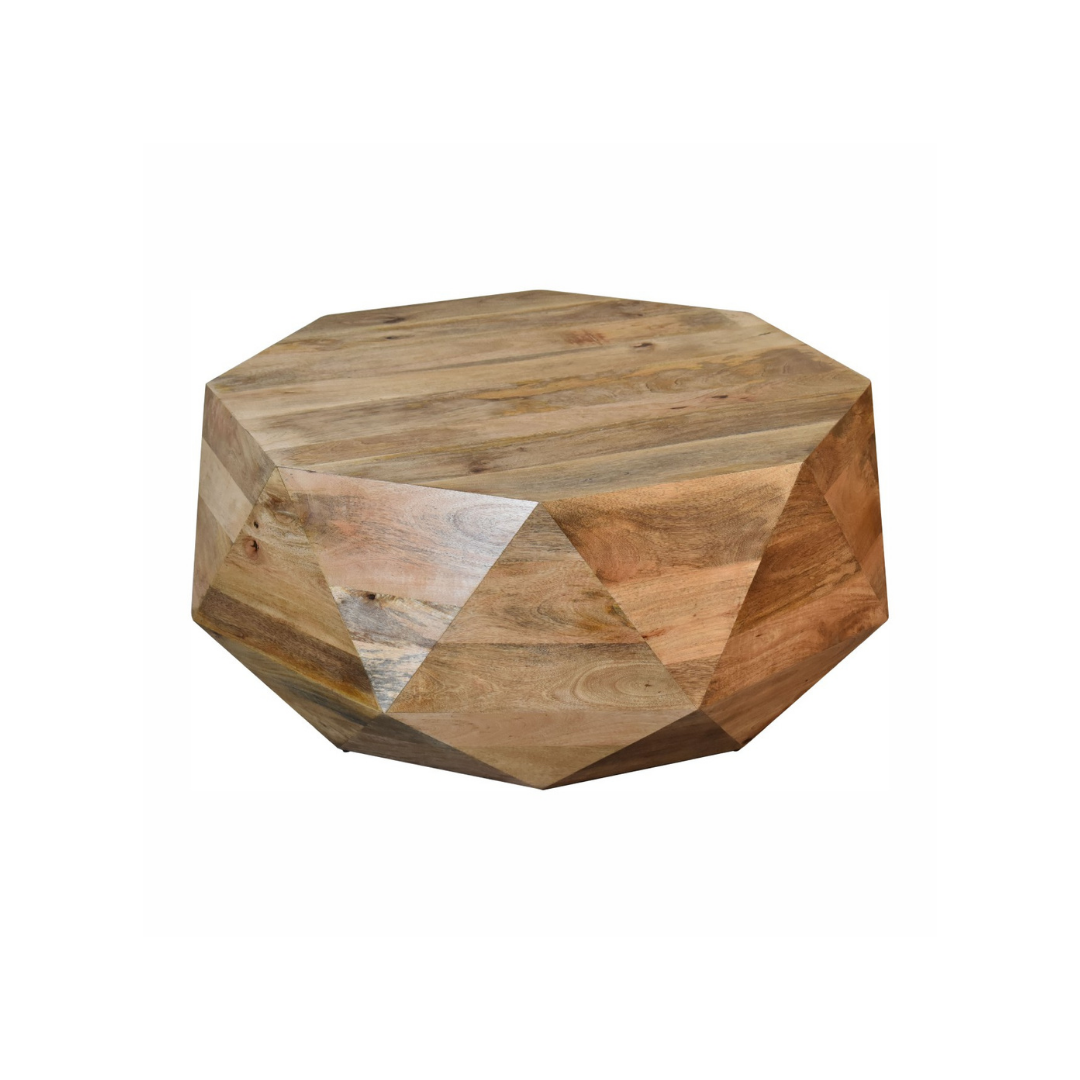 Geo Solid Wood Coffee Table