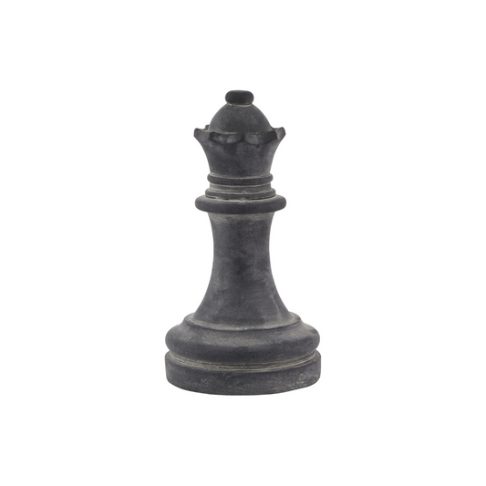 Amalfi Grey Queen Chess Piece