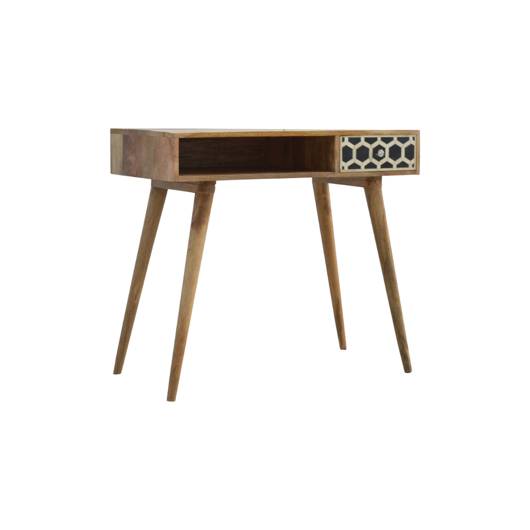 Bone Inlay Writing Desk