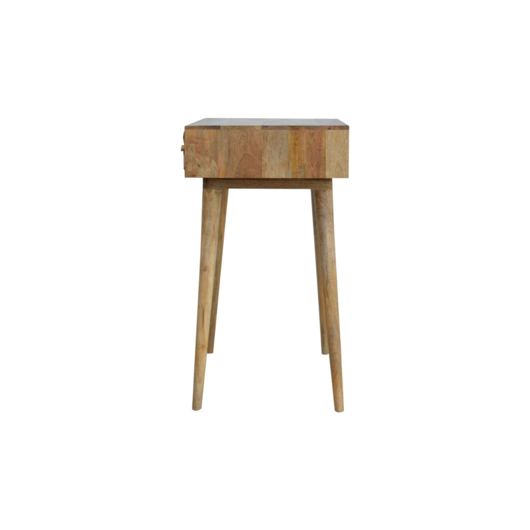 Cube Carved Writing Desk