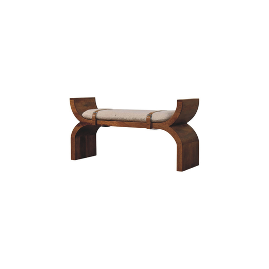 Stirrup Curve Bench