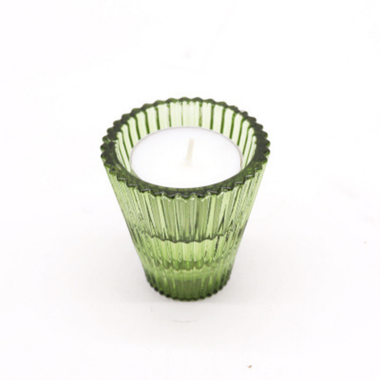 Garden Jade Flip Dinner Candle/Tealight Holder