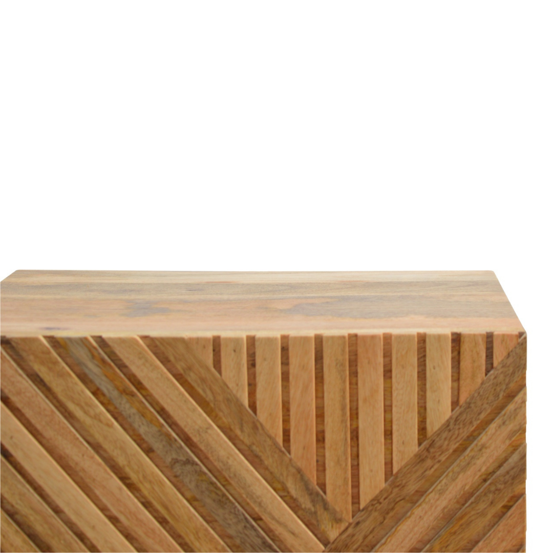 Lille 2 Drawer Bedside Table