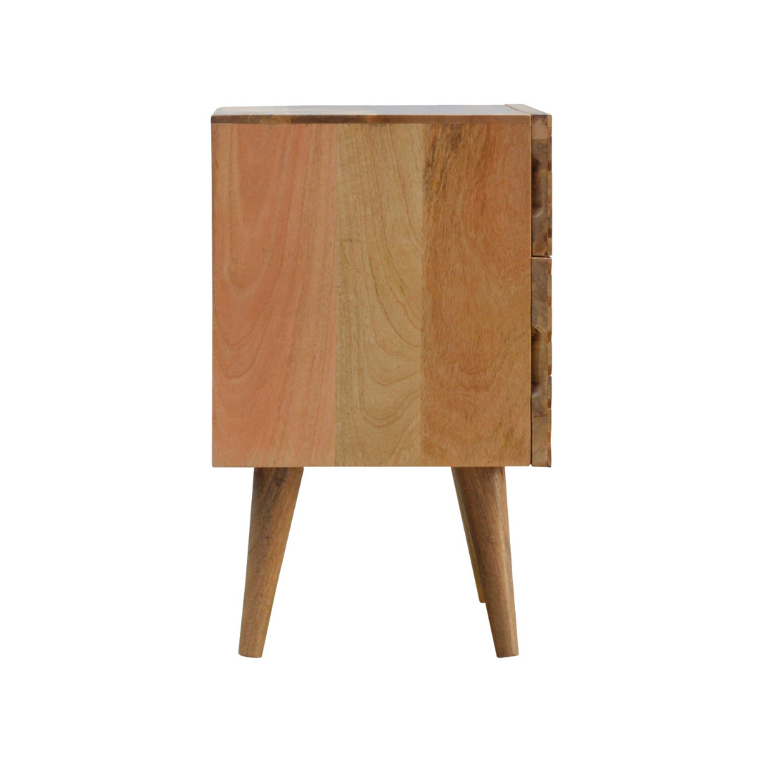 Lille 2 Drawer Bedside Table