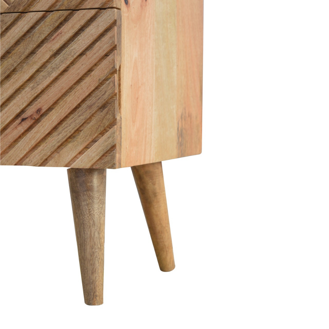 Lille 2 Drawer Bedside Table