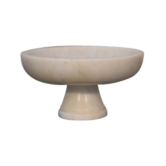 White Marble Fruit Bowl