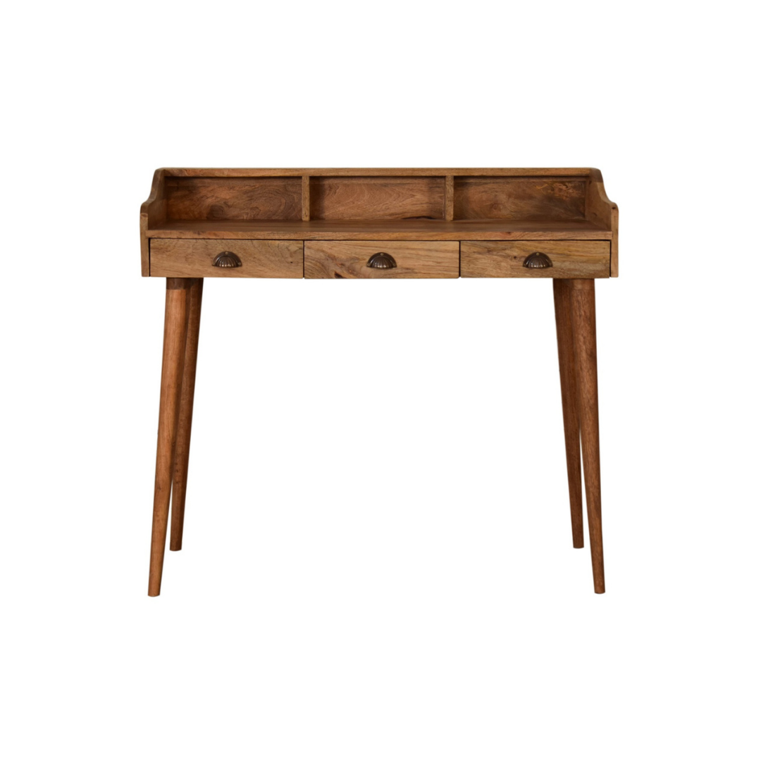 Gallery Back Cable Writing Desk
