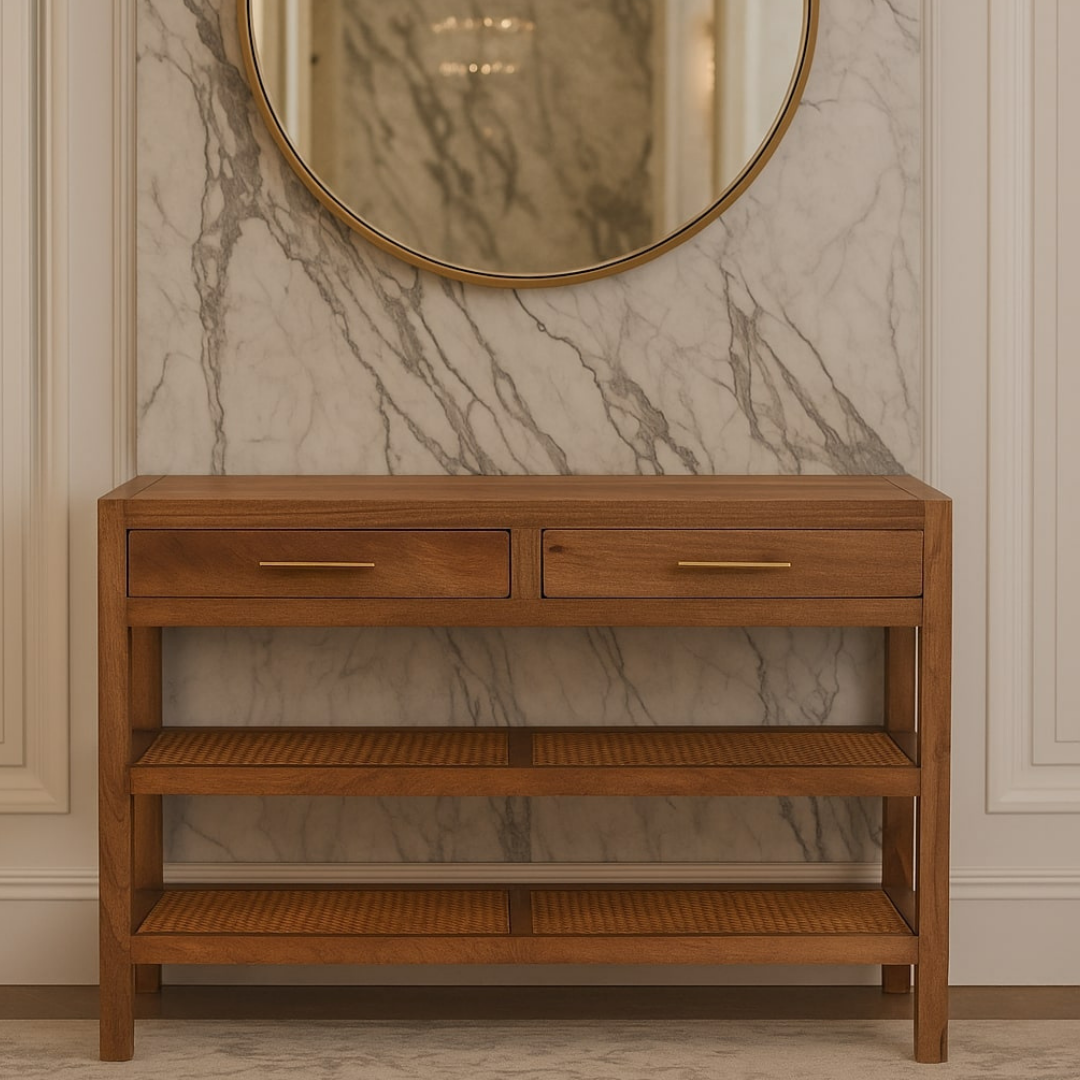 Woven Tier Console