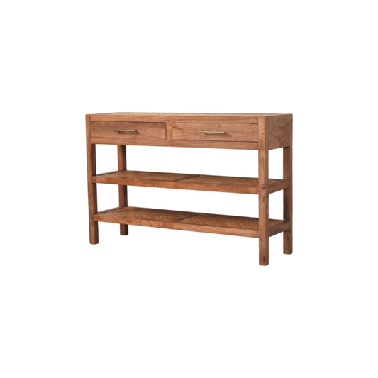 Woven Tier Console