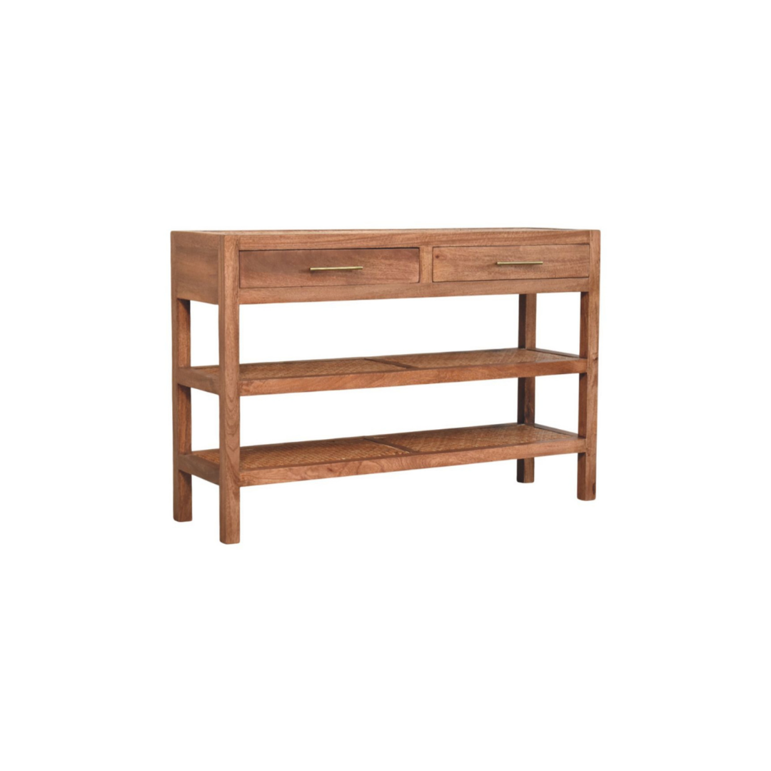 Woven Tier Console
