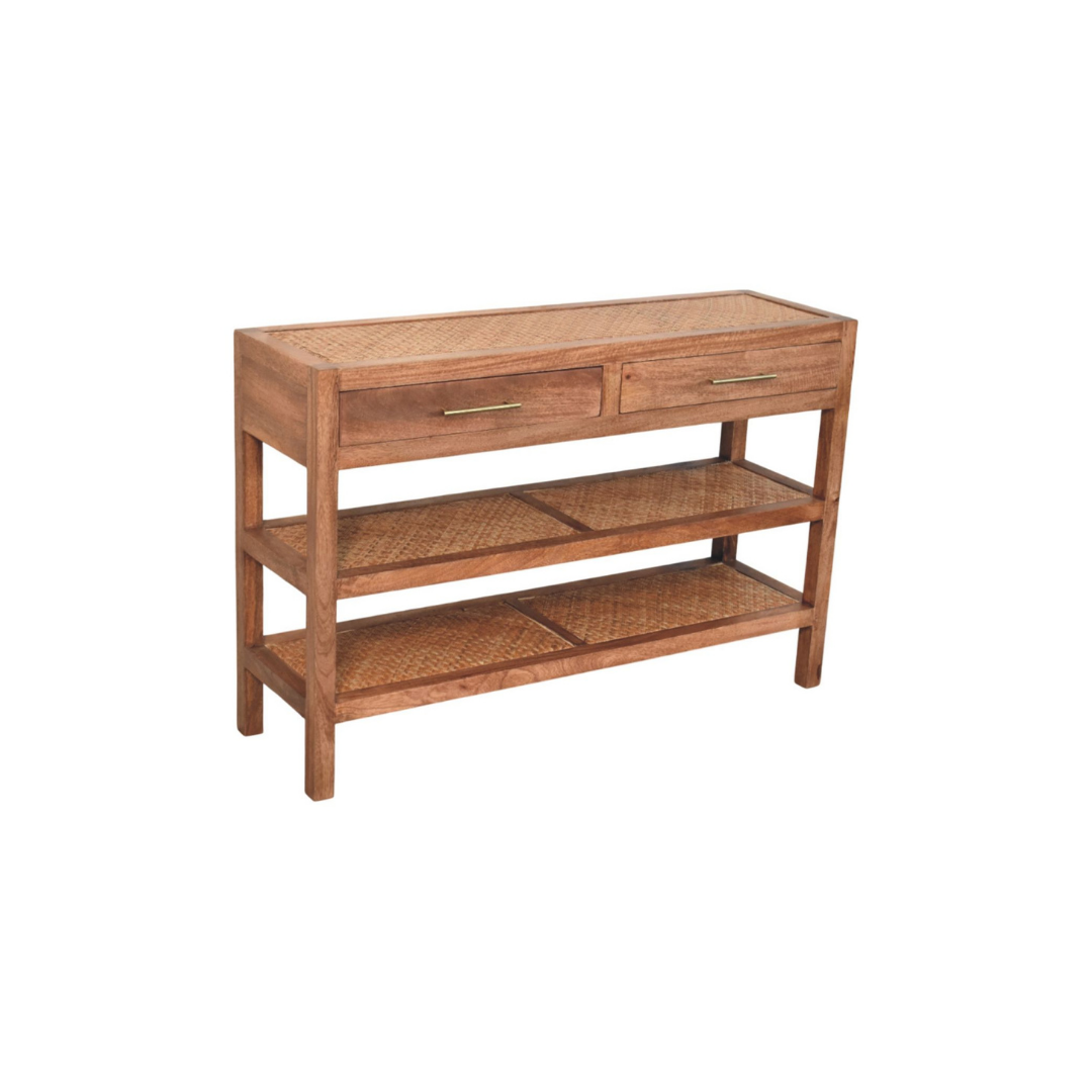 Woven Tier Console