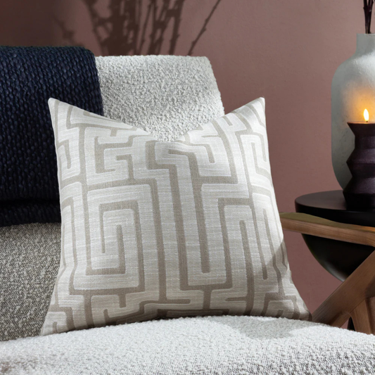 Lauder Ecru Cushion Cover