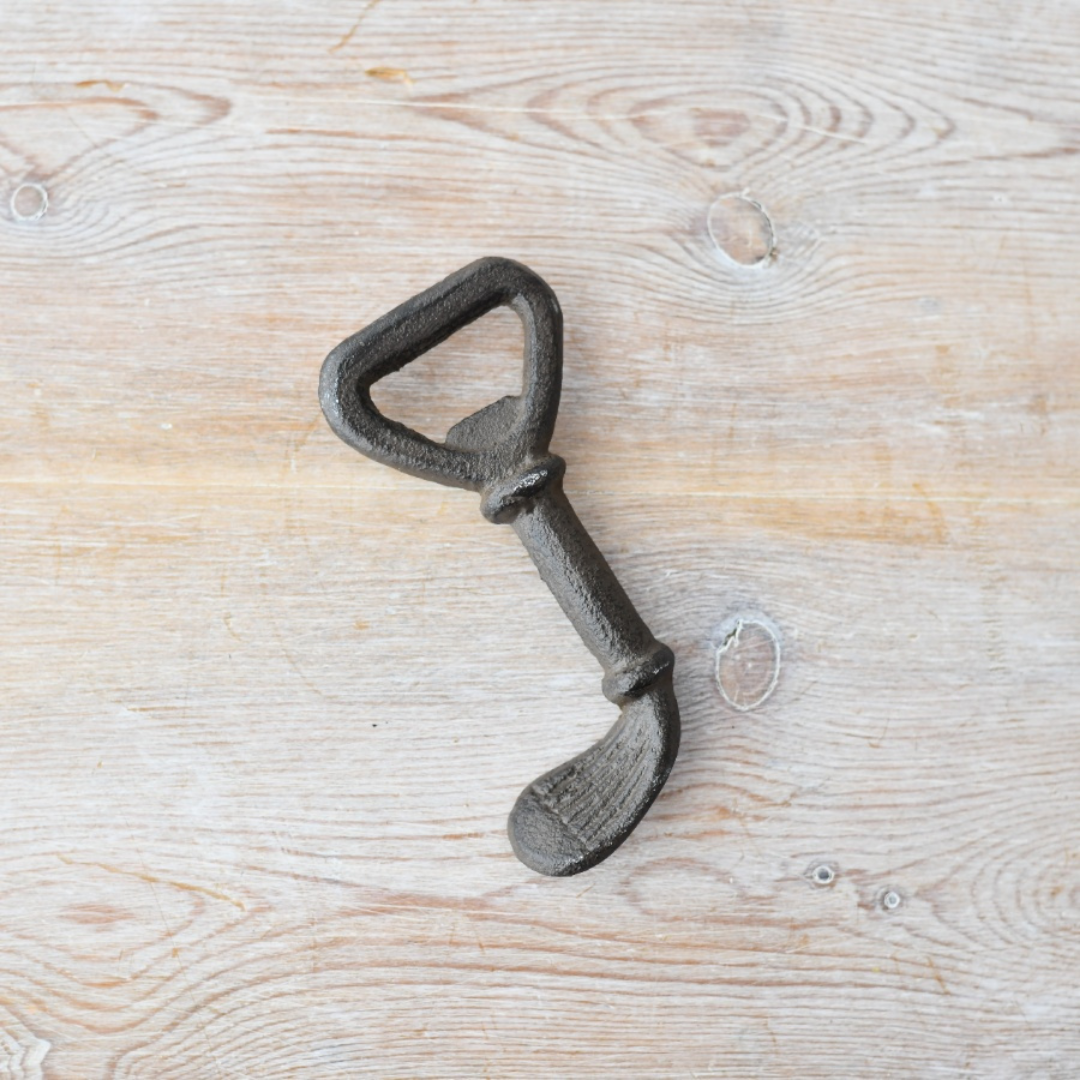 Cast Iron Golf Club Bottle Opener