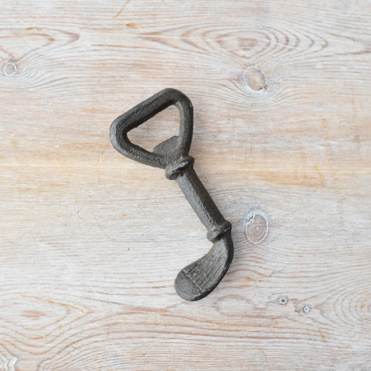 Cast Iron Golf Club Bottle Opener