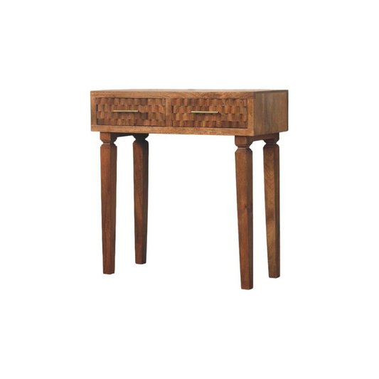 Arno Console Table in Golden Teak