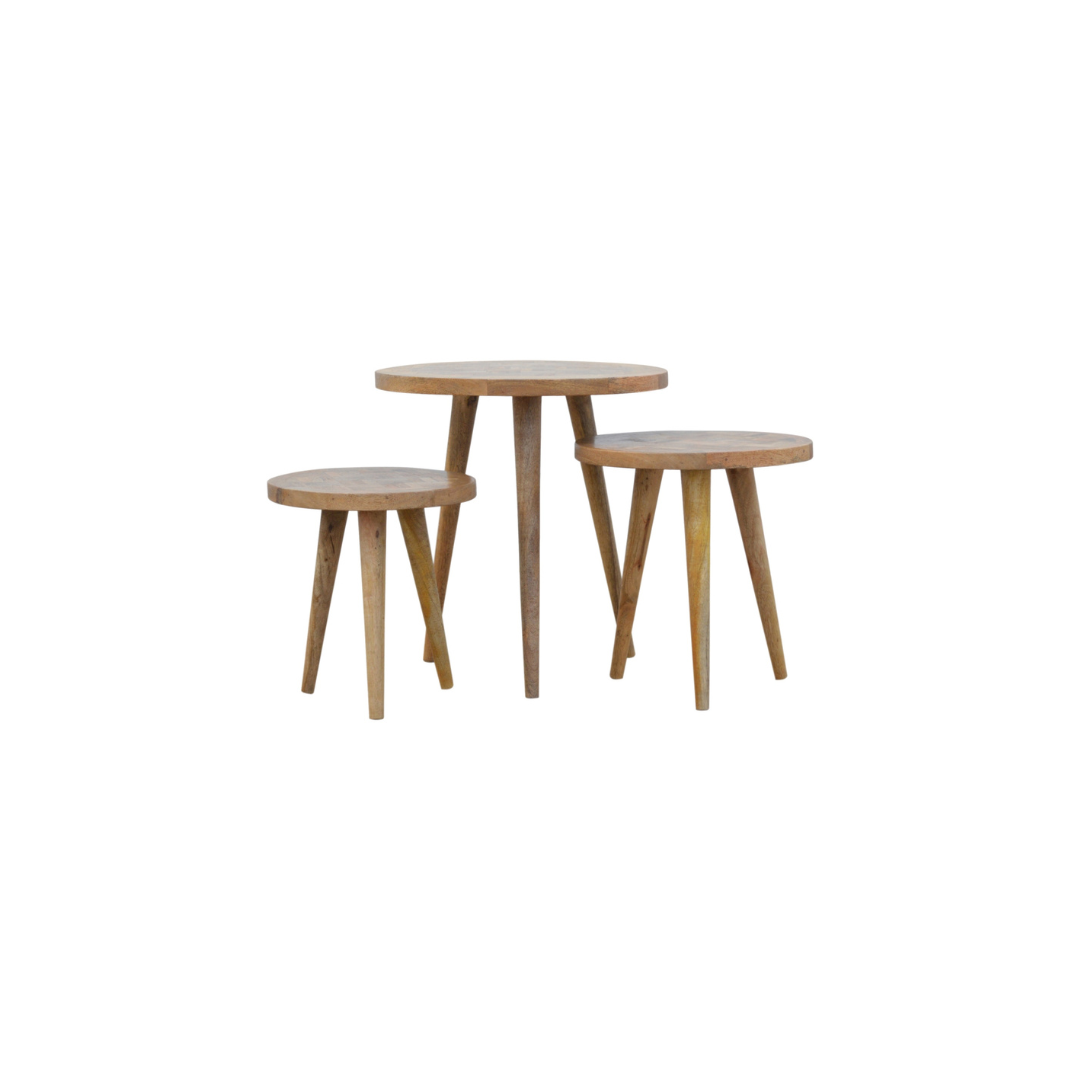 Patchwork Nesting Stools