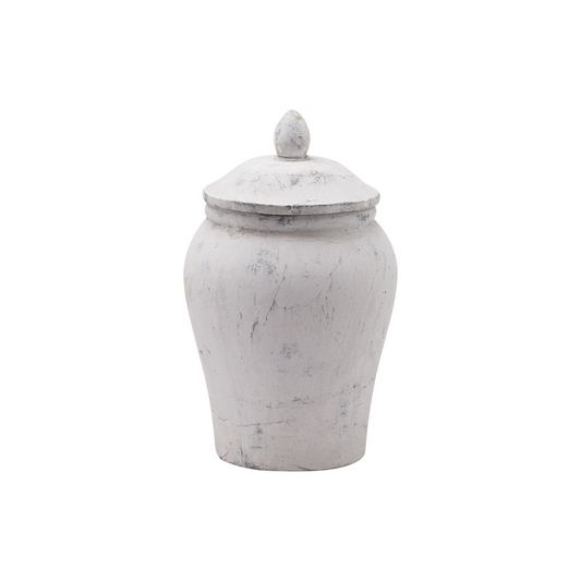 Bloomville Stone Ginger Jar