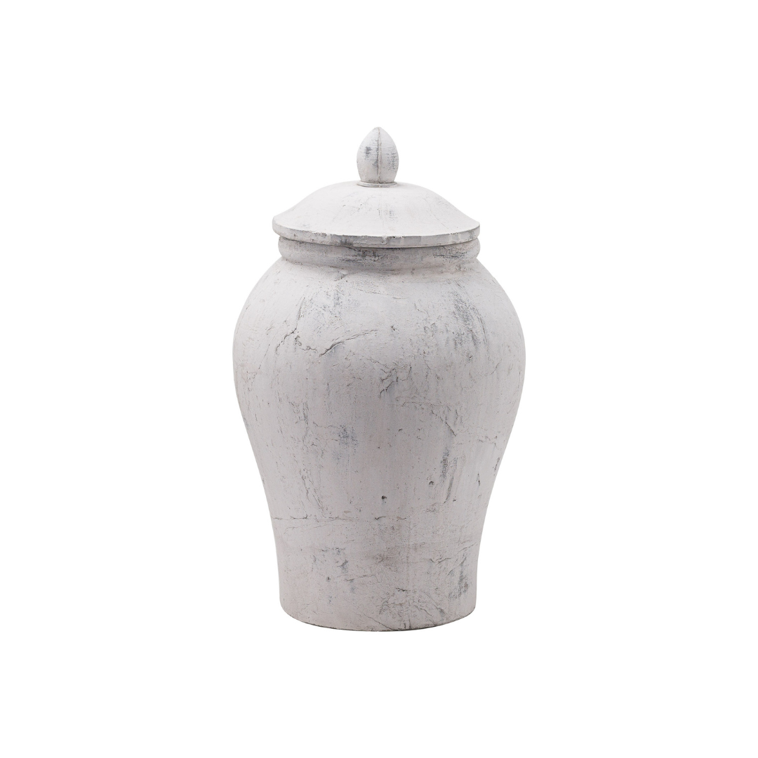 Bloomville Large Stone Ginger Jar