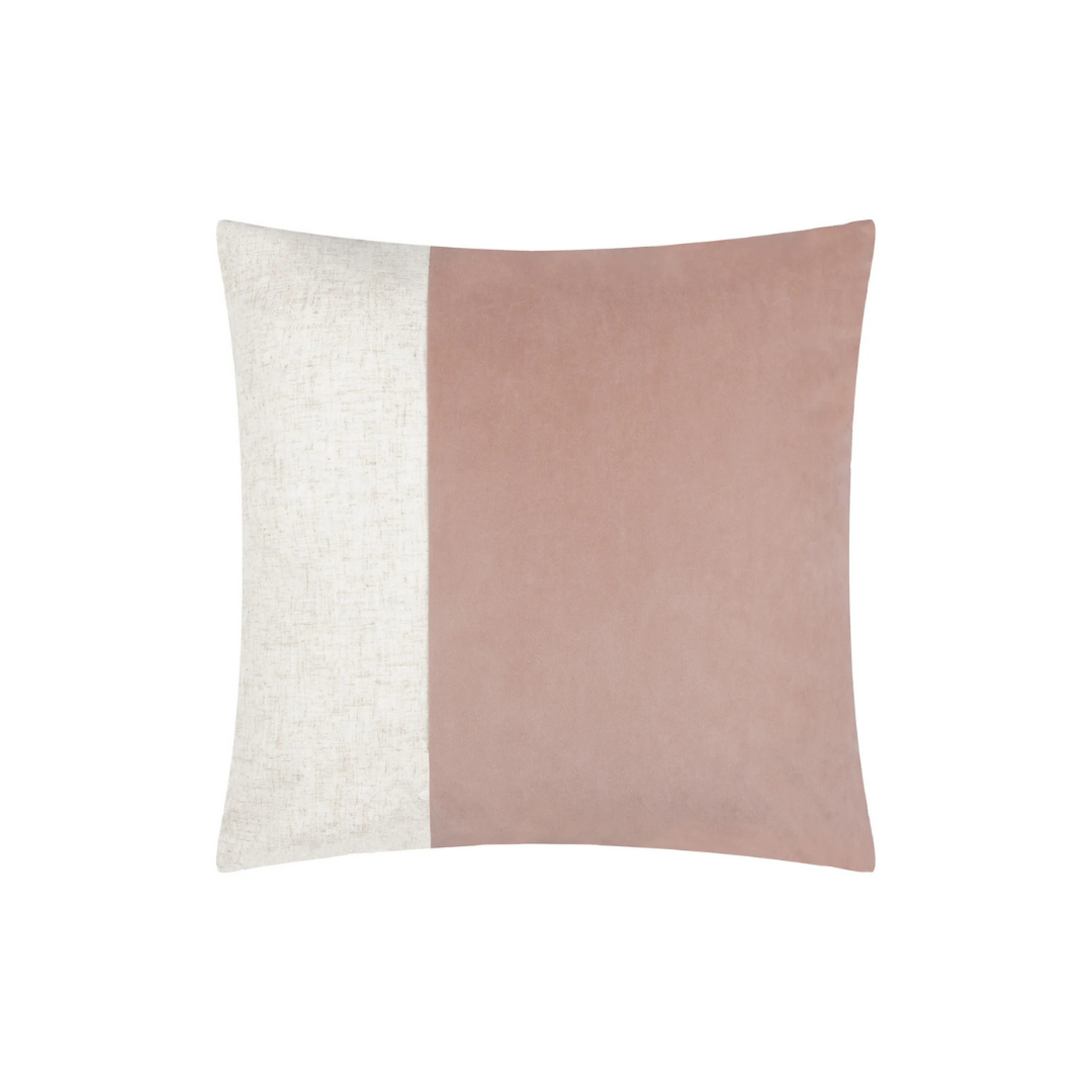 Dusty Rose Soft-Washed Velvet Cushion Cover