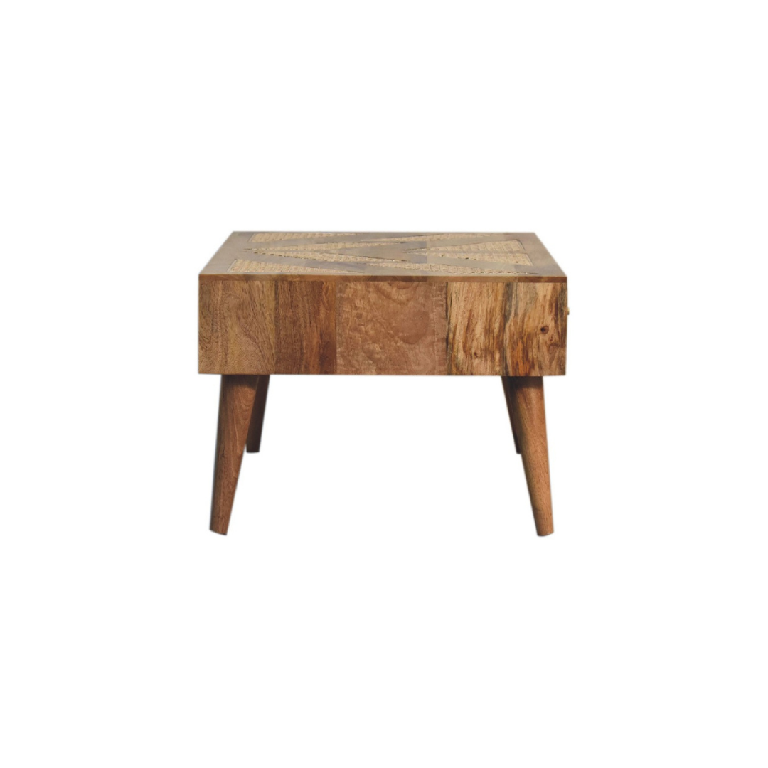 Woven Aztec Coffee Table