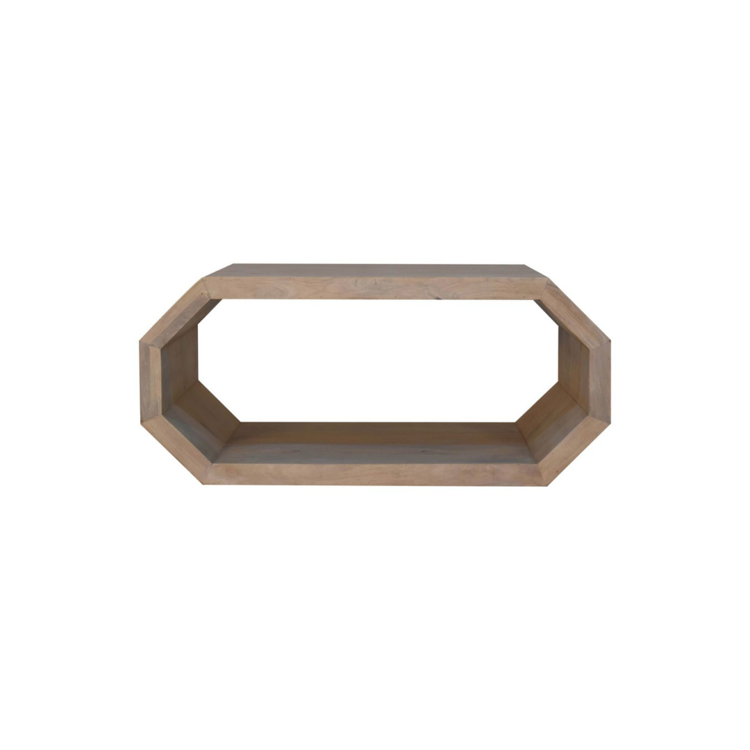 Hexagonal Marble Coffee Table