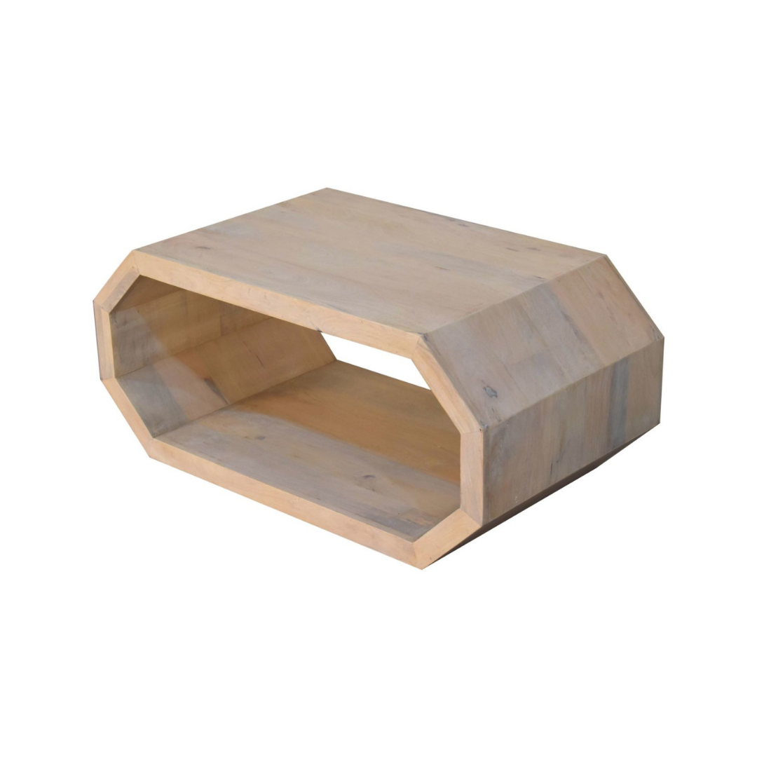 Hexagonal Marble Coffee Table