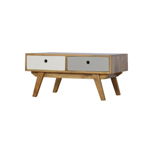 Two Tone Painted Coffee Table