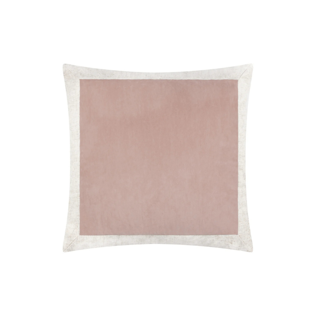 Dusty Rose Matte Velvet Cushion Cover