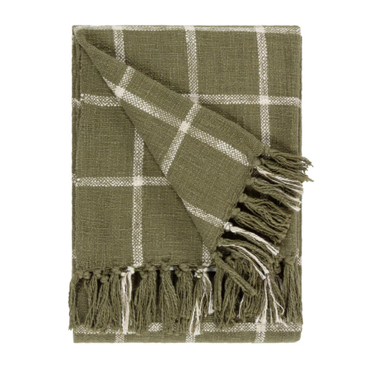 Beni Throw Moss/Natural