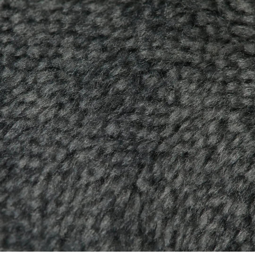 Charcoal Flannel Fleece Blanket