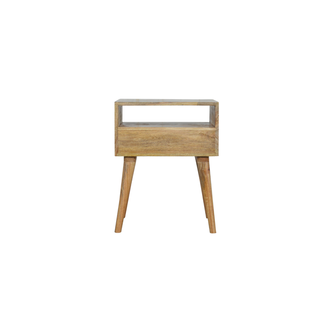 White Painted Drawer Bedside Table