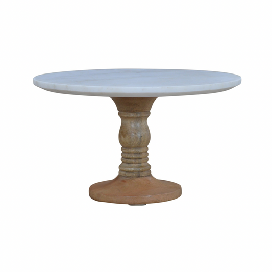 Cake Stand with Marble Top