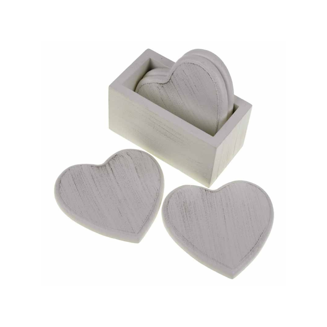 Heart Coaster Set