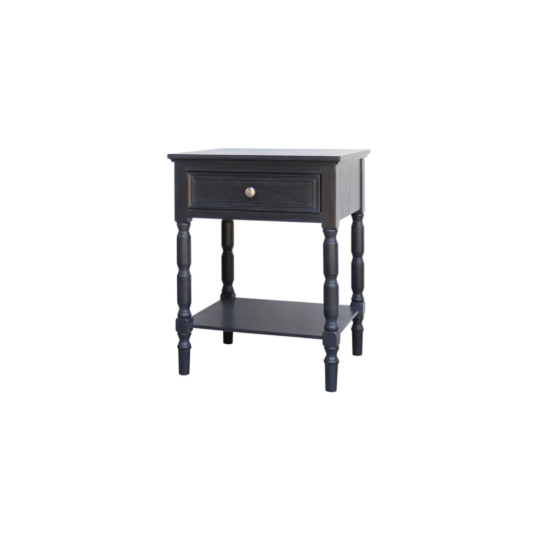 Contour 1 Drawer Bedside Table